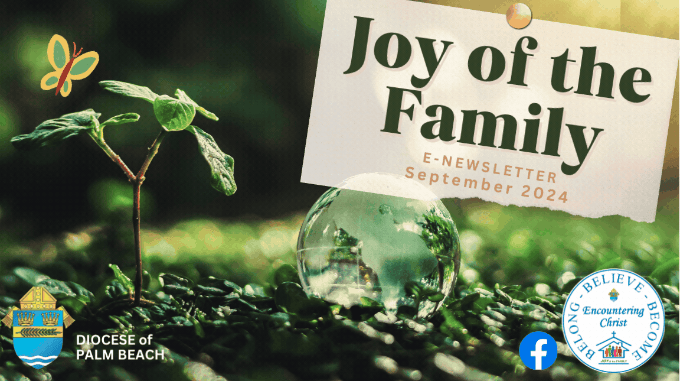 Joy of the Family e-Newsletter - September