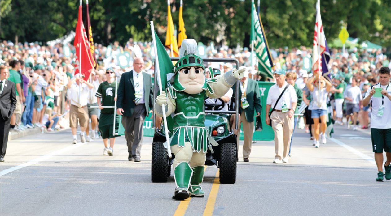 Club21Plus MSU Homecoming Parade