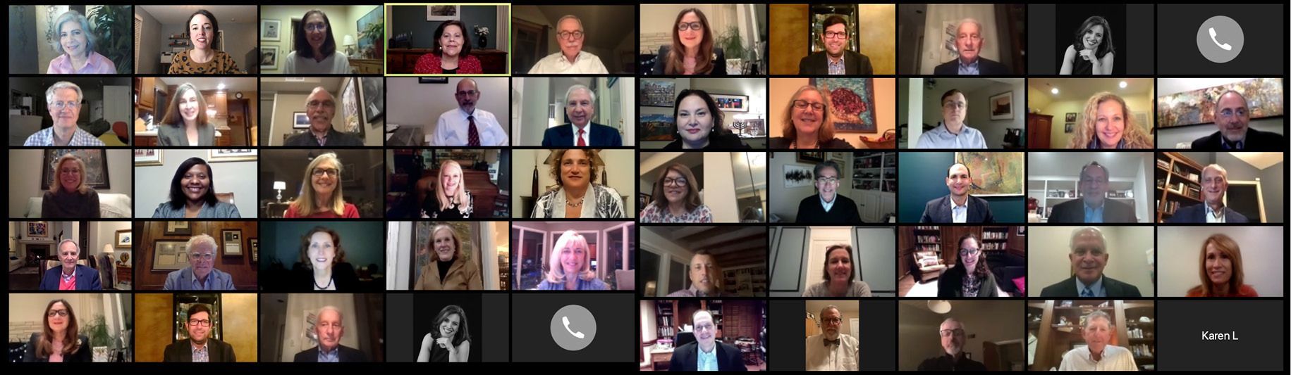 The Jewish Community Foundation Board of Trustees & Staff