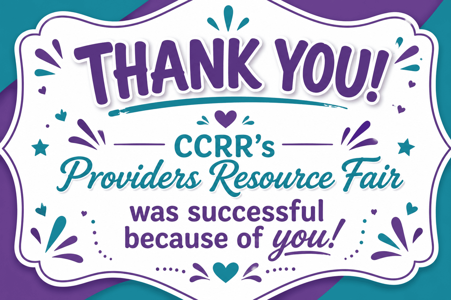 CCRR's Providers Resource Fair 2026