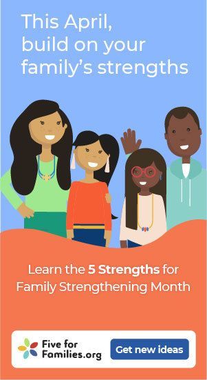 5 for families graphic