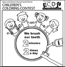 A Coloring Contest to Promote Oral Health