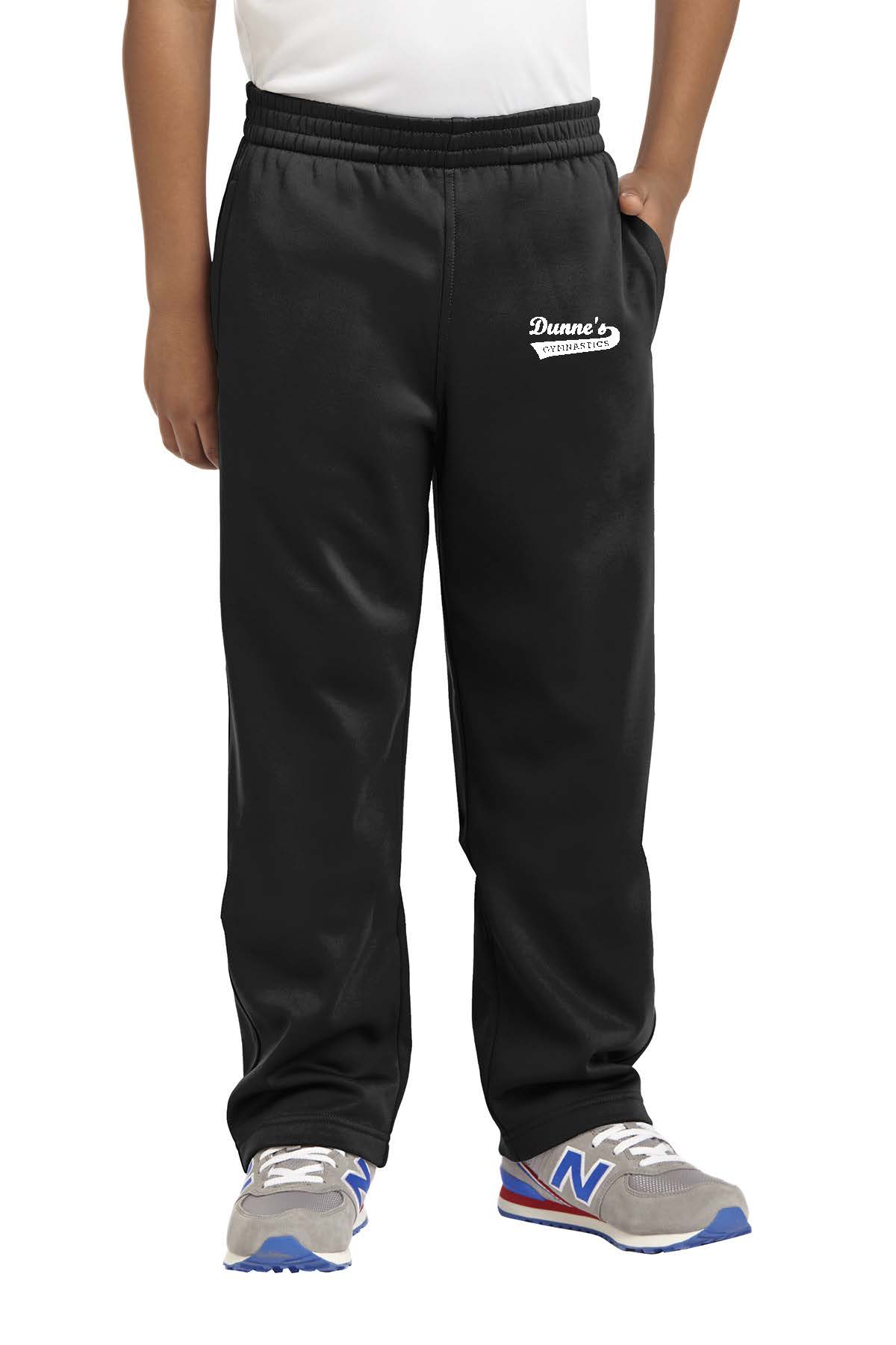 Youth Sport-Wick Fleece Pant with Dunne's Logo