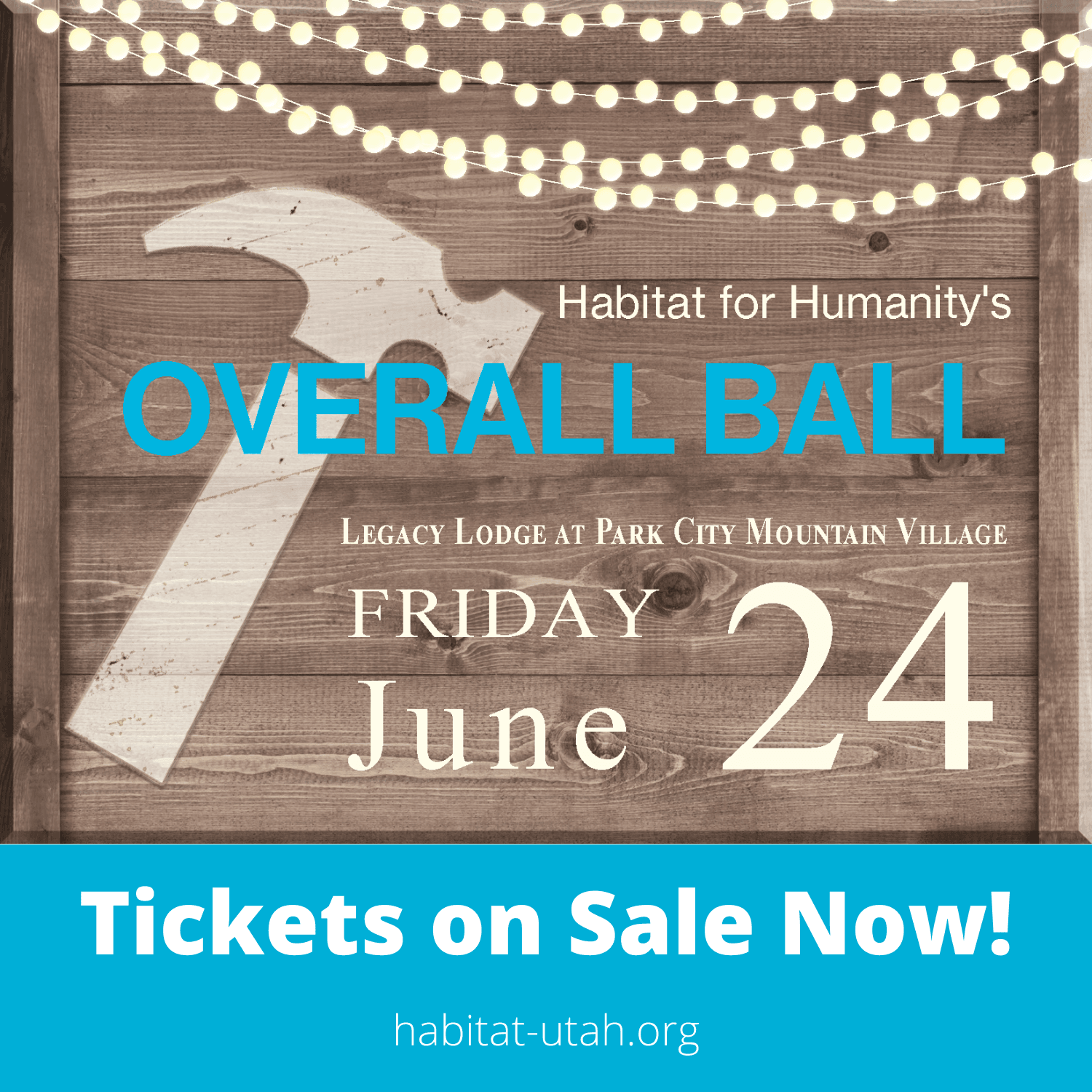 OVERALL BALL Tickets on Sale Now!