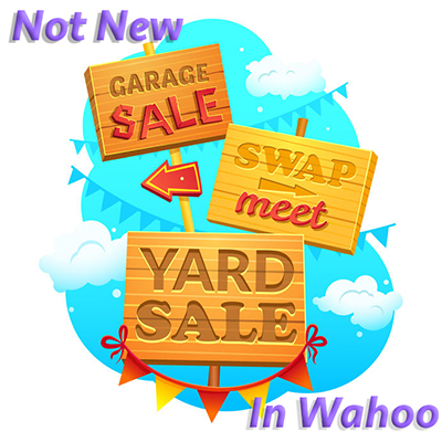 Wahoo S Big Garage Sale