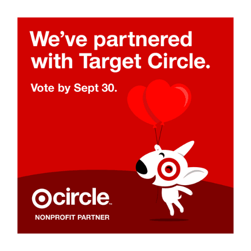 Vote for us in the Target app through September 30th