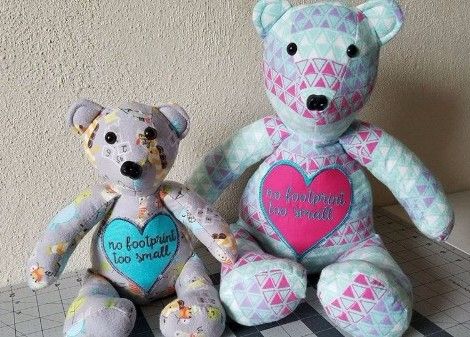 preemie memory bear