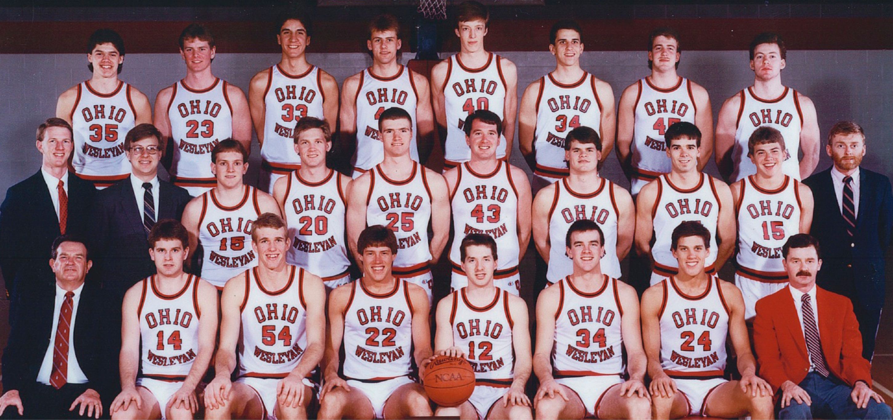 Ohio Wesleyan Men's Team, 1988