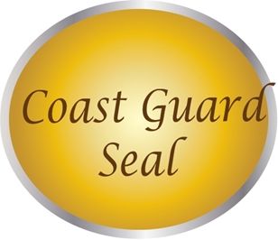 NP-1000 - Carved Plaques  of the Seal of the US Coast Guard