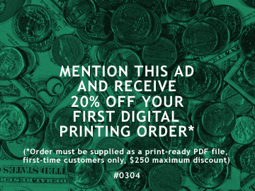 SPECIAL DIGITAL PRINTING OFFER! CLICK HERE!