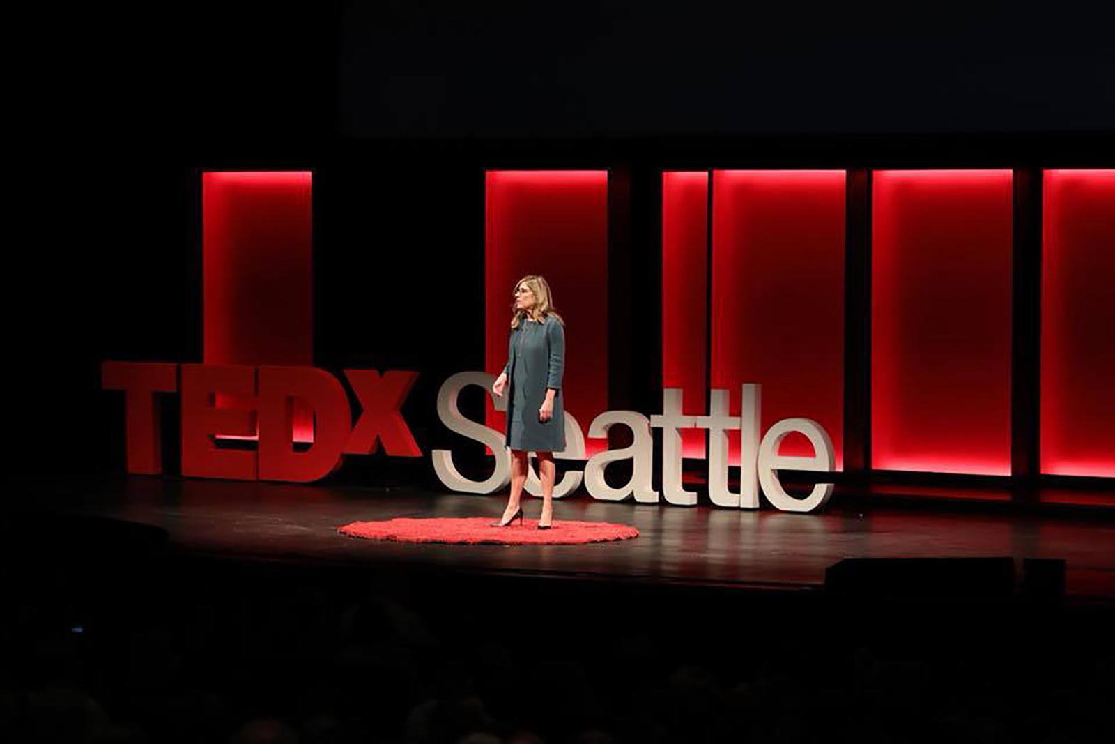 Patty giving an anti-trafficking talk on StolenYouth as part of TEDxSeattle.