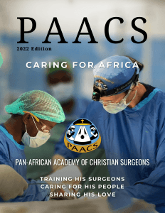 PAACS Magazine: Caring for Africa 2022