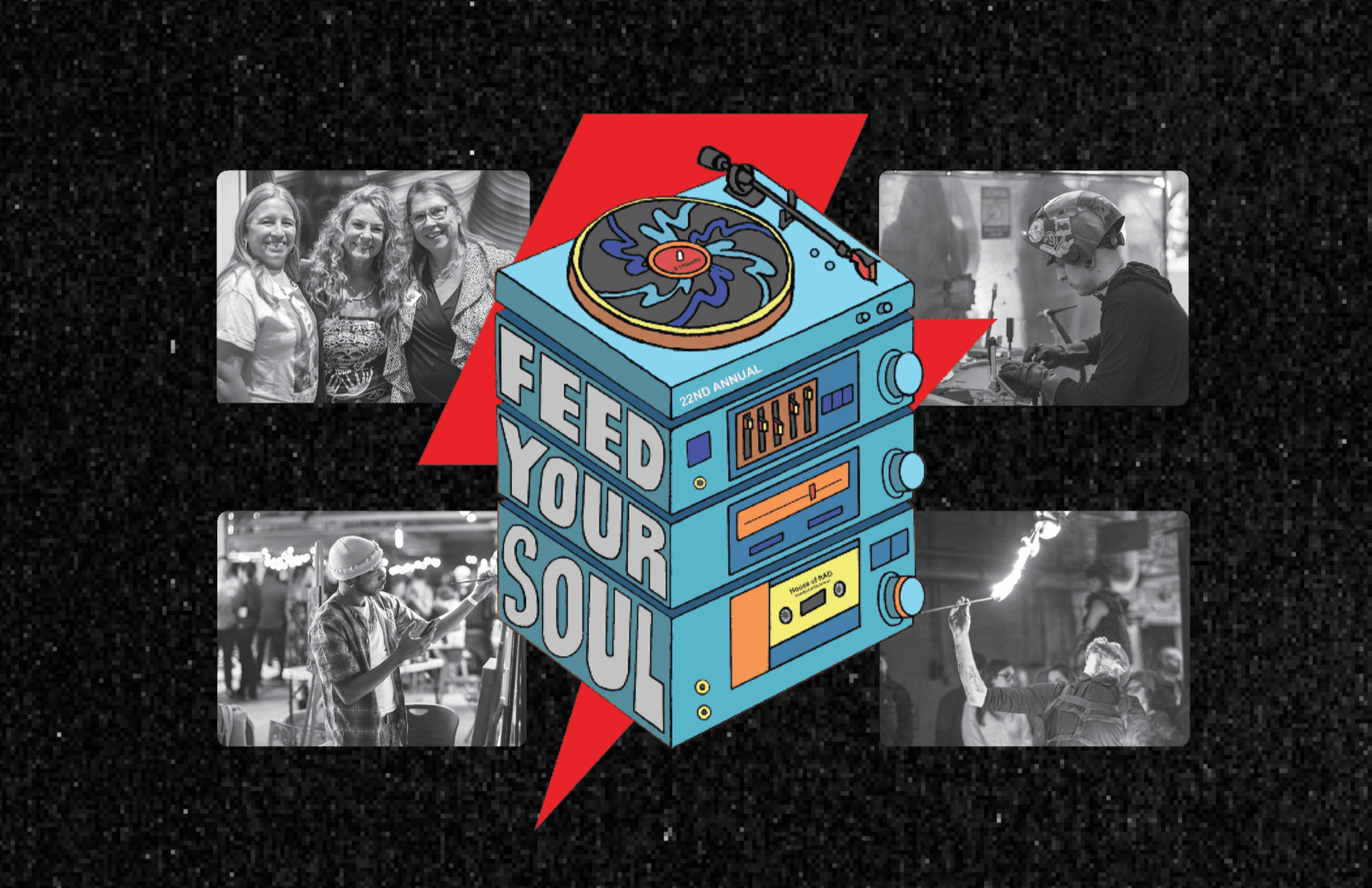 Feed Your Soul Postcard