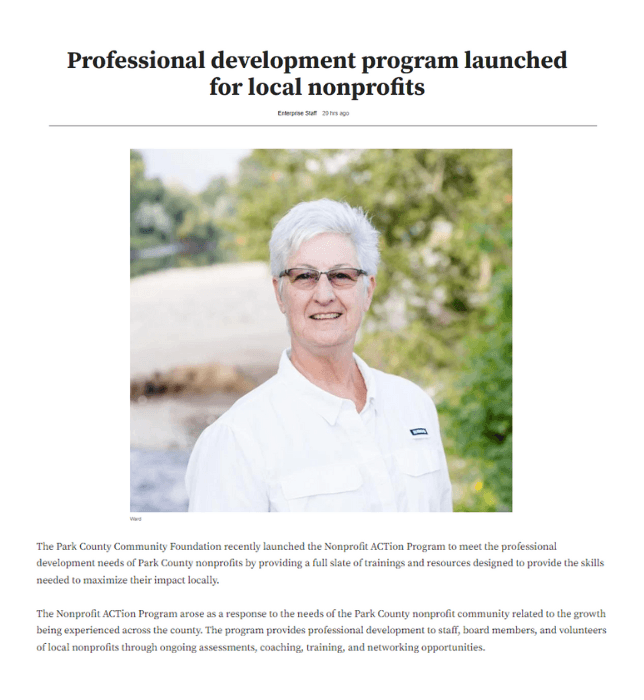 Professional development program launched for local nonprofits