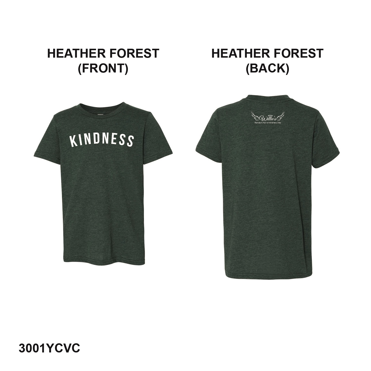 BELLA + CANVAS Youth CVC Jersey Tee