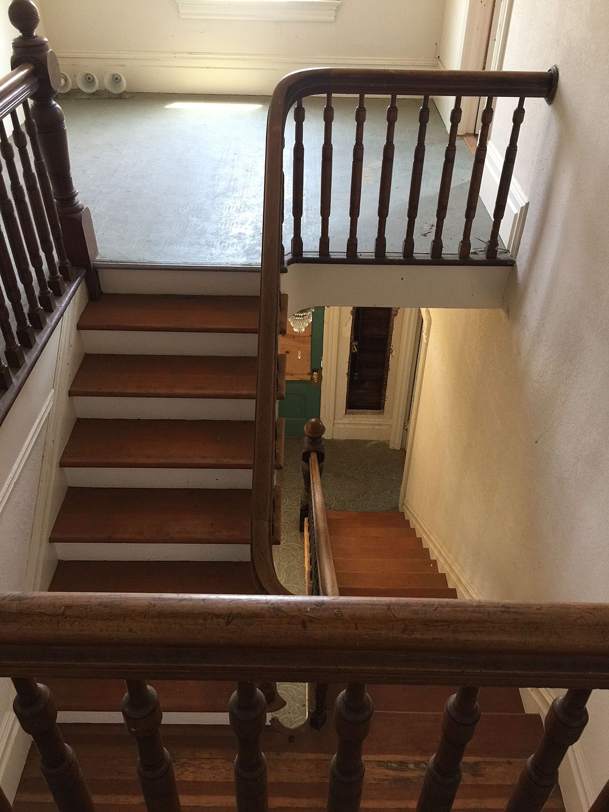 Staircase from Second Floor 