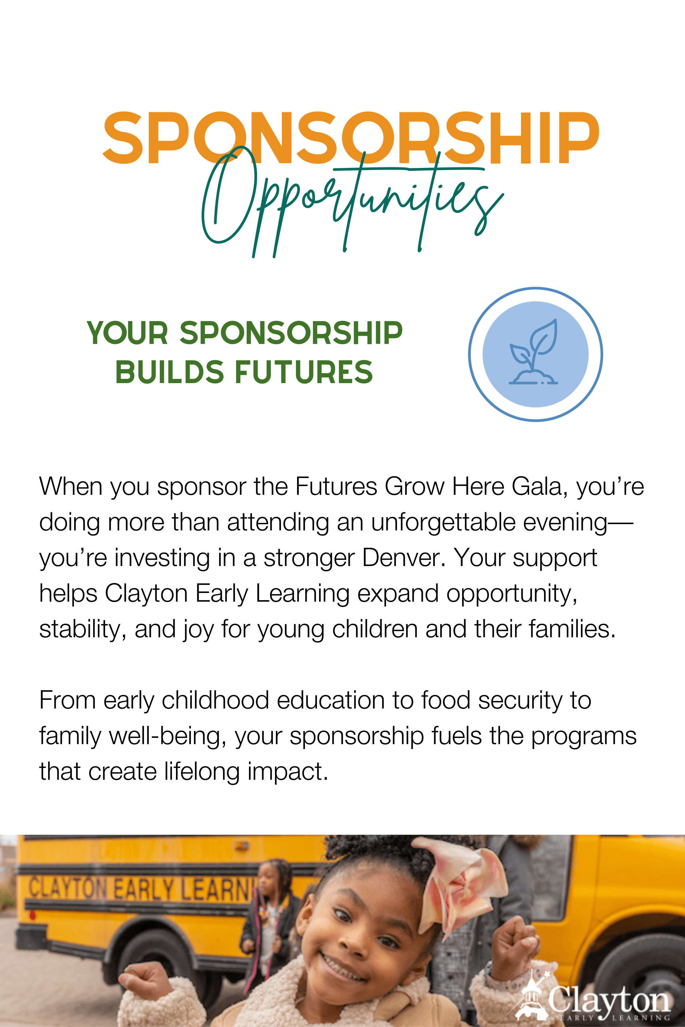 Learn More About Sponsorship Opportunities