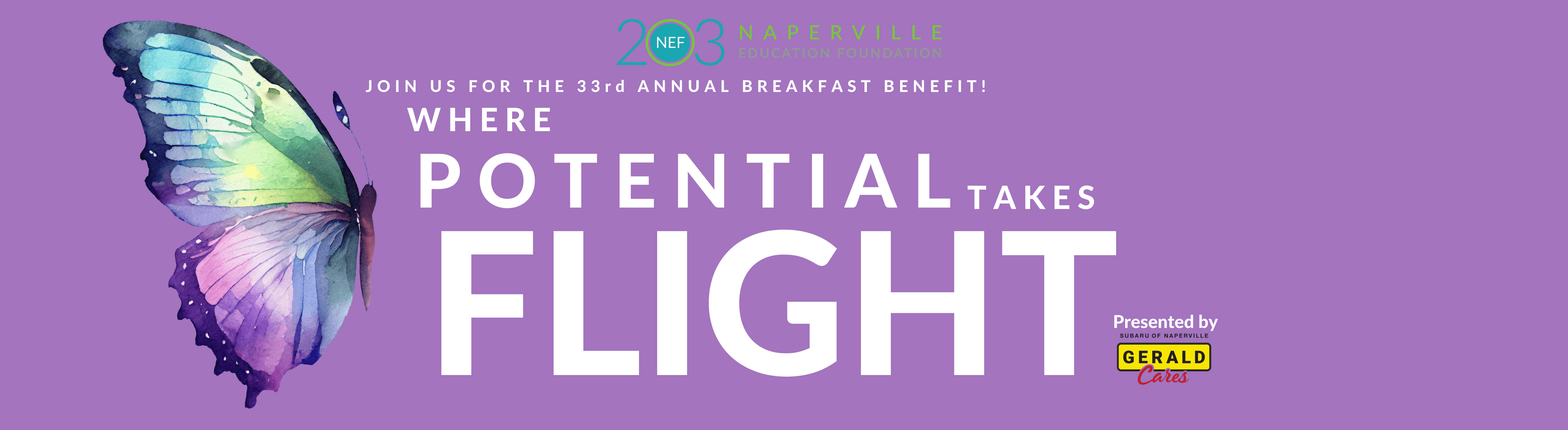 Where Potential Takes Flight Annual Breakfast Benefit 2026