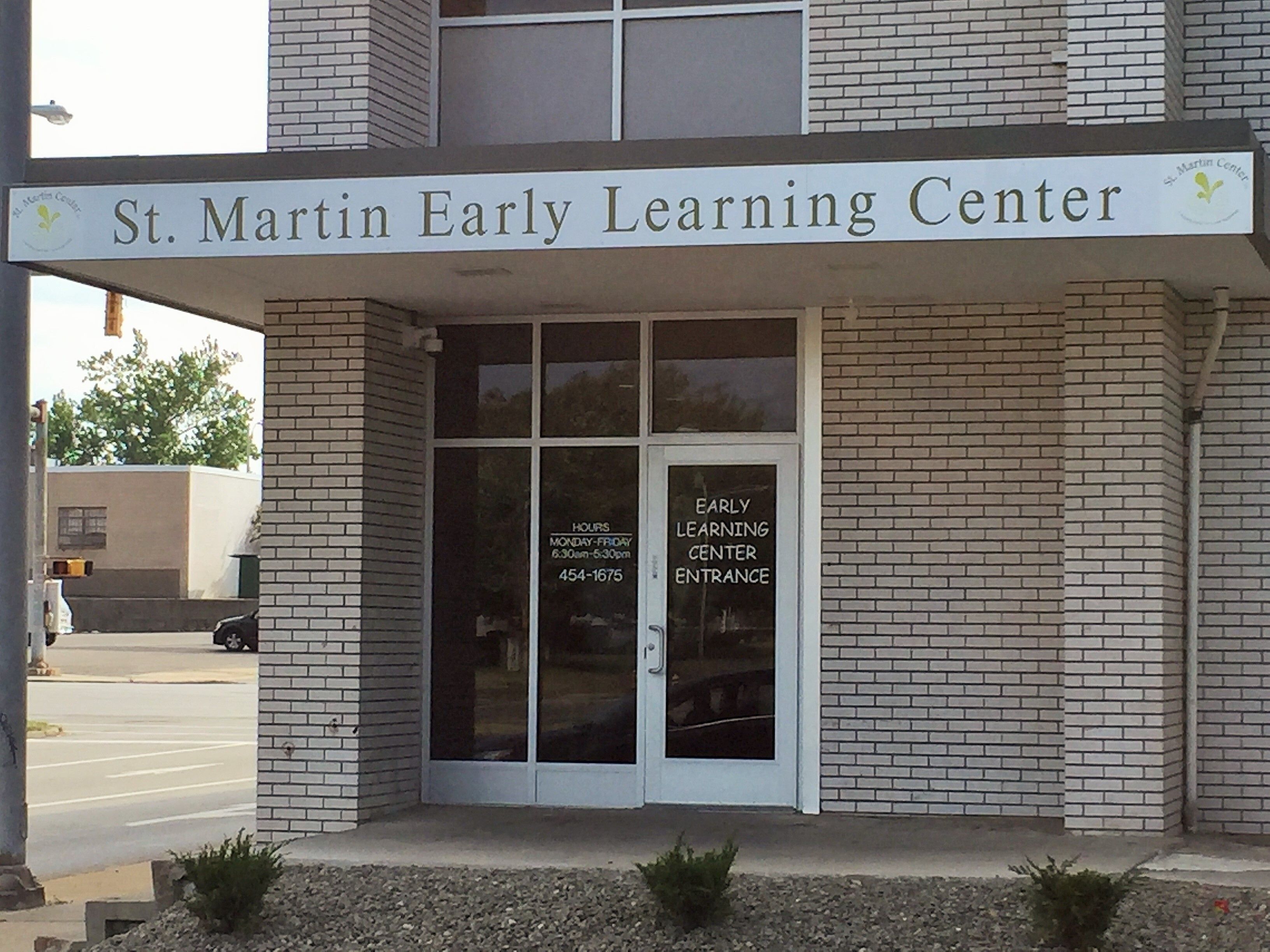 The front of St. Martin Early Learning Center.