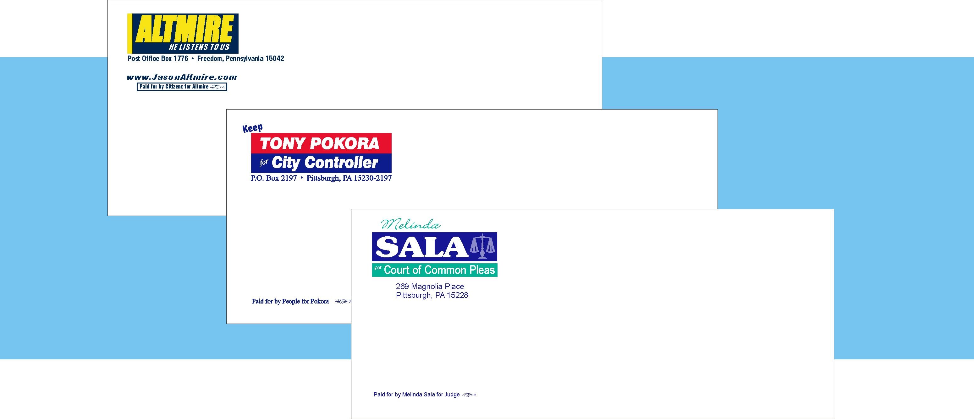 envelopes political union campaign