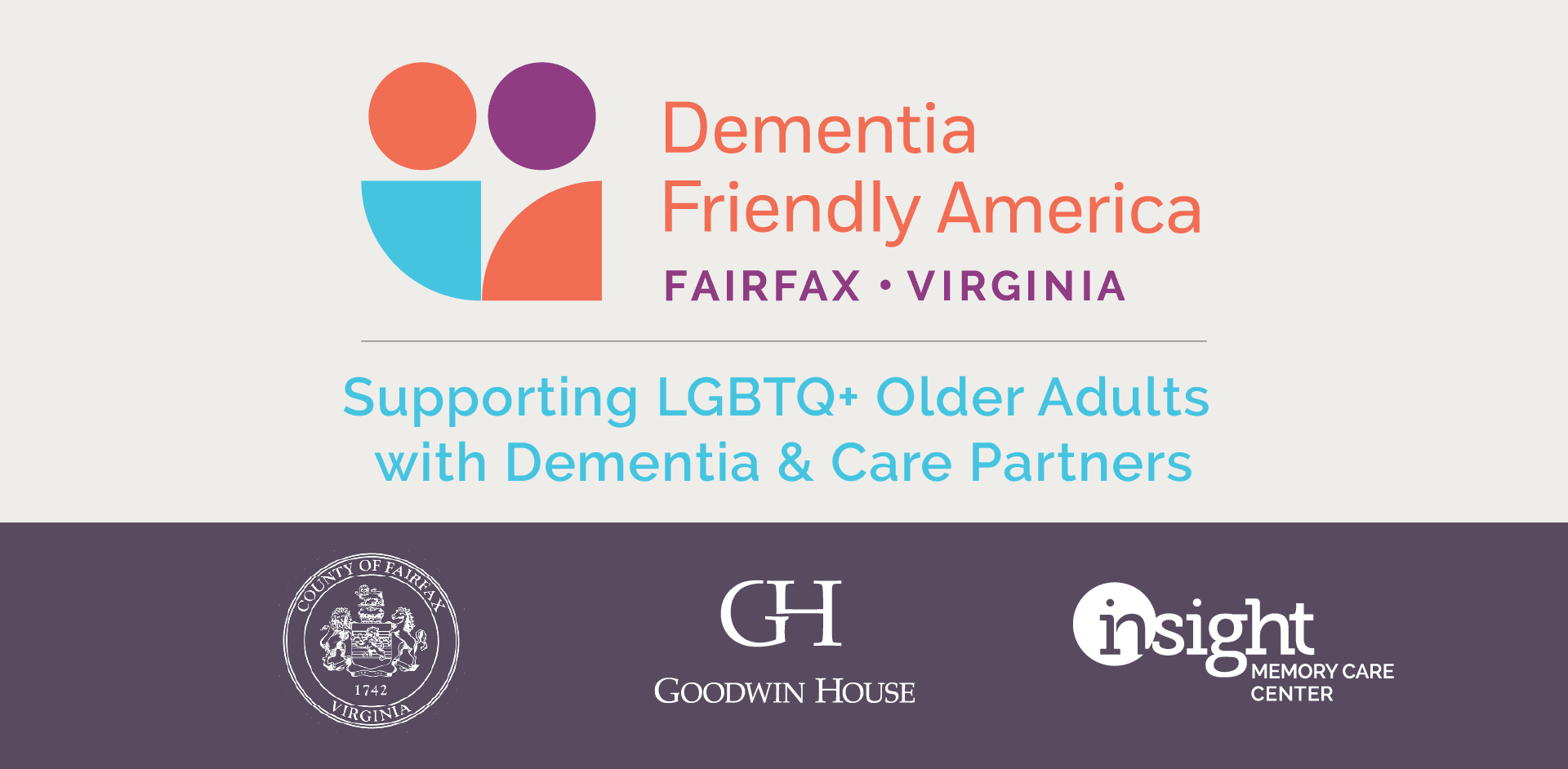 Dementia Friendly Fairfax: Supporting LGBTQ+ Older Adults with Dementia & Care Partners