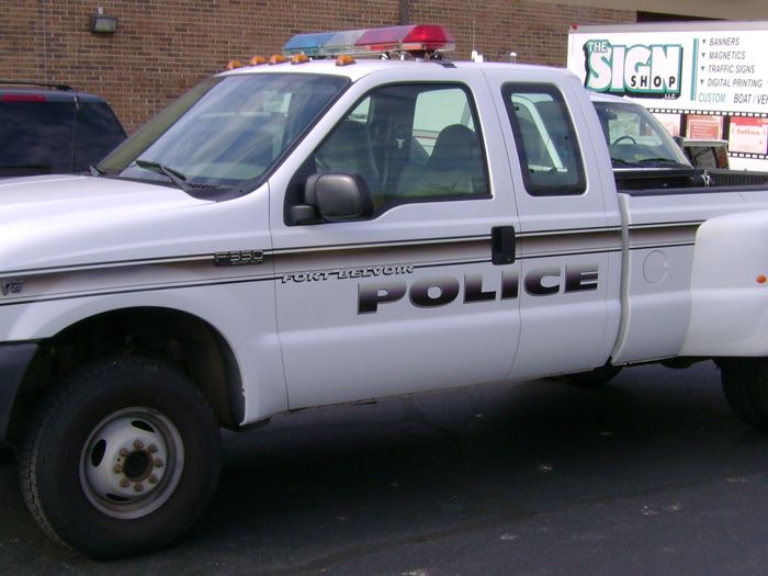 Fort Belvoir Police Vehicle Graphics