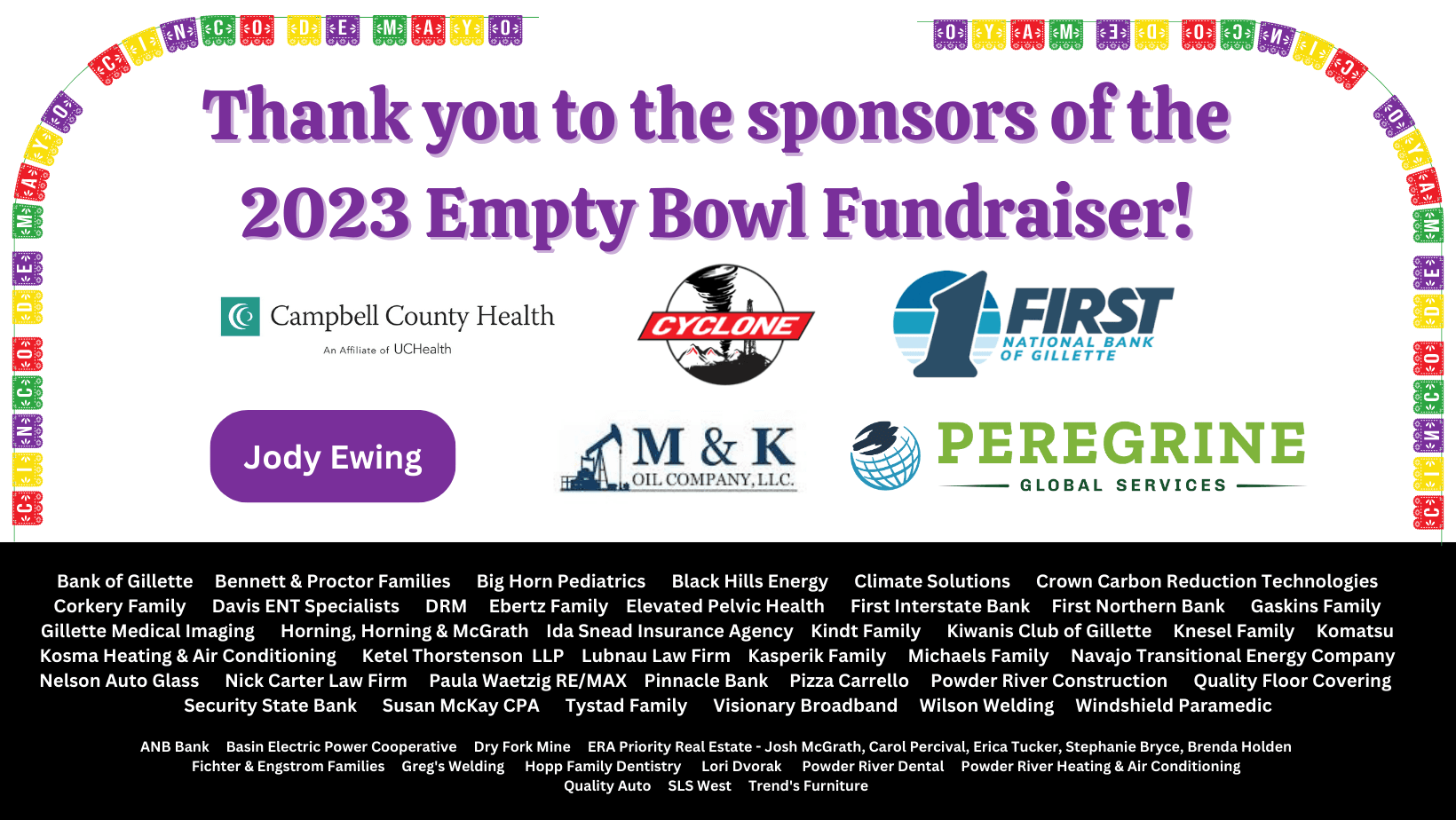2023 Empty Bowl Fundraiser