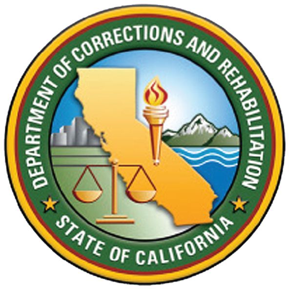 W32056 - 2.5-D Carved Wooden Wall Plaque of the Seal for Department of Corrections, California