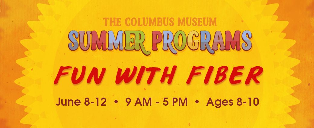 CANCELLED: Summer Camp: Fun with Fiber (Ages 8-10)