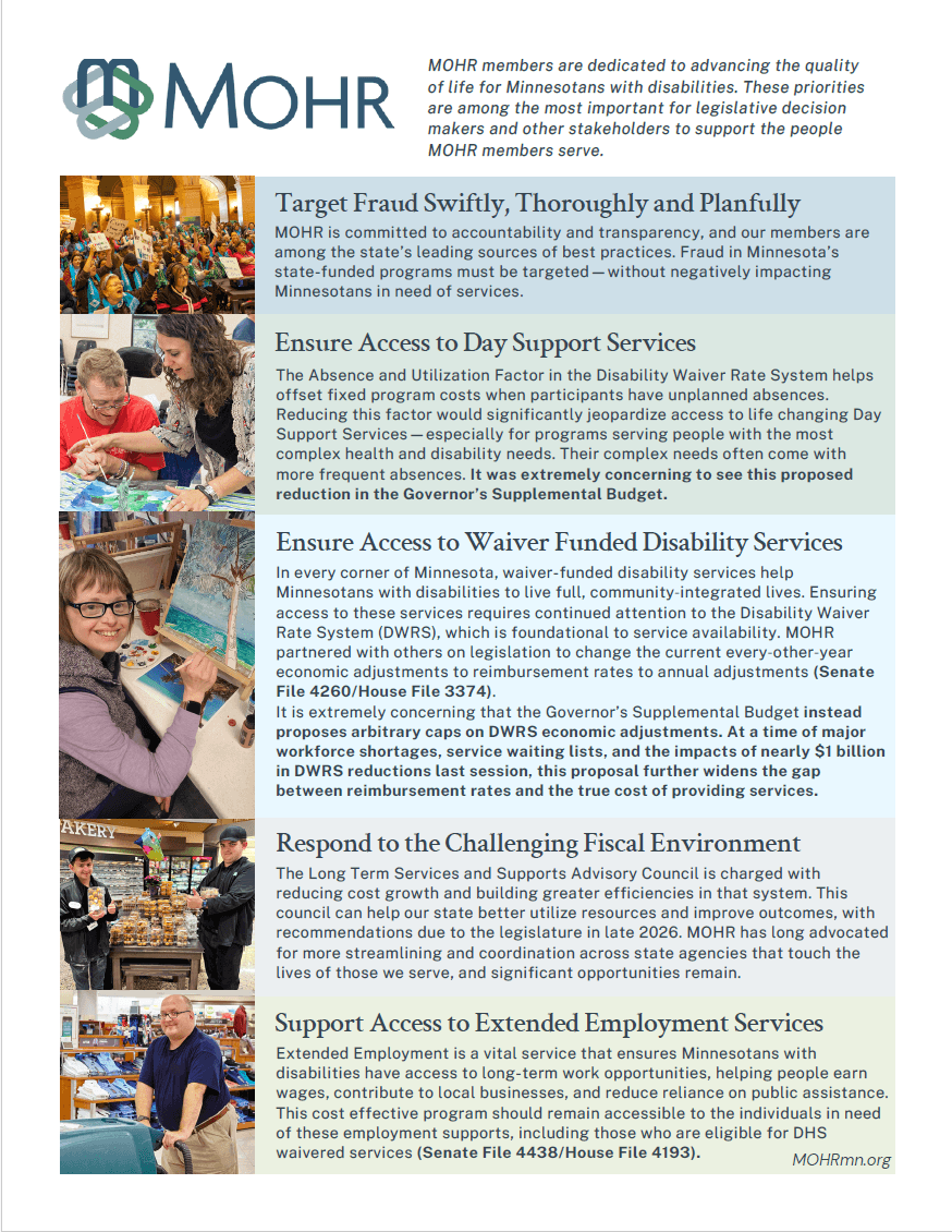 Materials for Meeting with Your Legislators