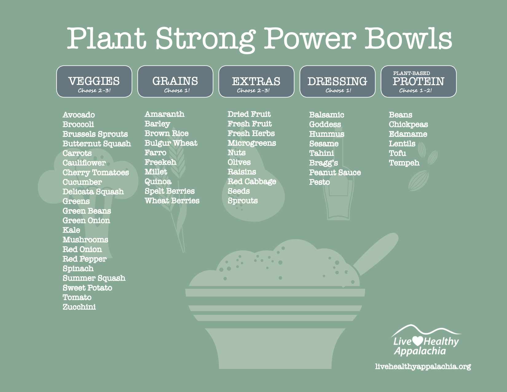 Plant Strong Power Bowl Flyer