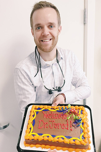 Dr. Jared's First Day