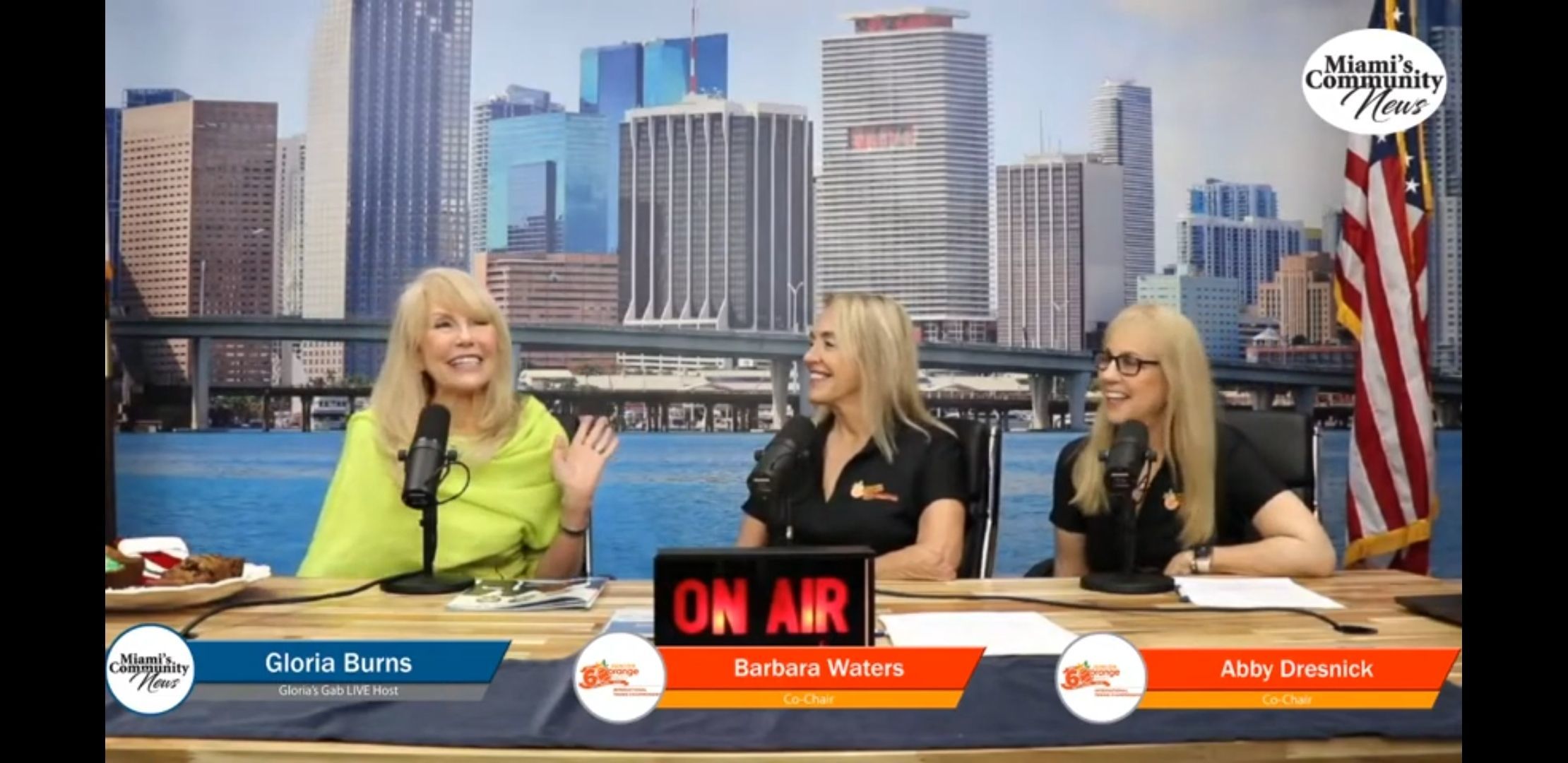 Tennis Chairpersons Barbara Waters and Abby Dresnick on Gloria's Gab