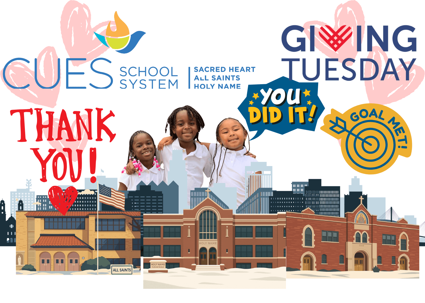 Giving CUESday 1:1 Match!