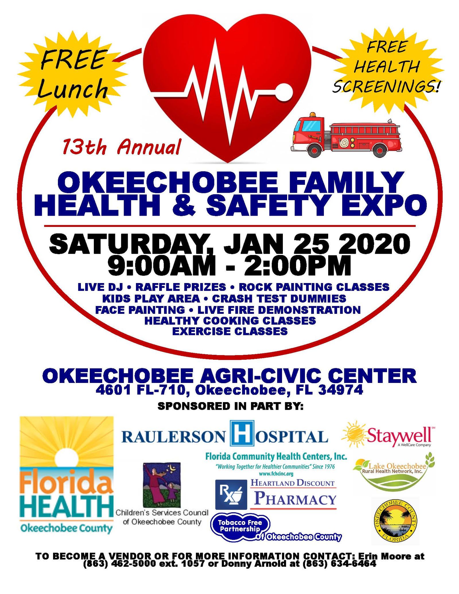 Okeechobee Family Health & Safety Expo Calendar of Events News