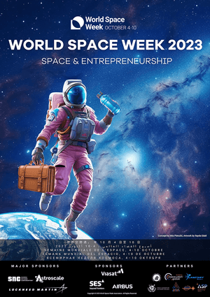 World Space Week consists of a myriad of space related events held by space agencies, aerospace companies, schools, planetaria, museums, and astronomy clubs in a common time frame to achieve greater student and public impact through synchronization.