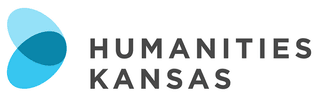 Humanities Kansas logo with blue bubbles