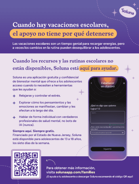 Cuando hay vacaiones escolares, el apoyo por qué detenerse