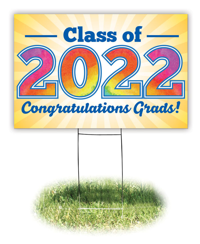 Lawn Sign: Class of 2022-04