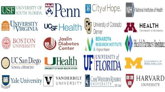 The 20 Largest T1D Research Centers in the US