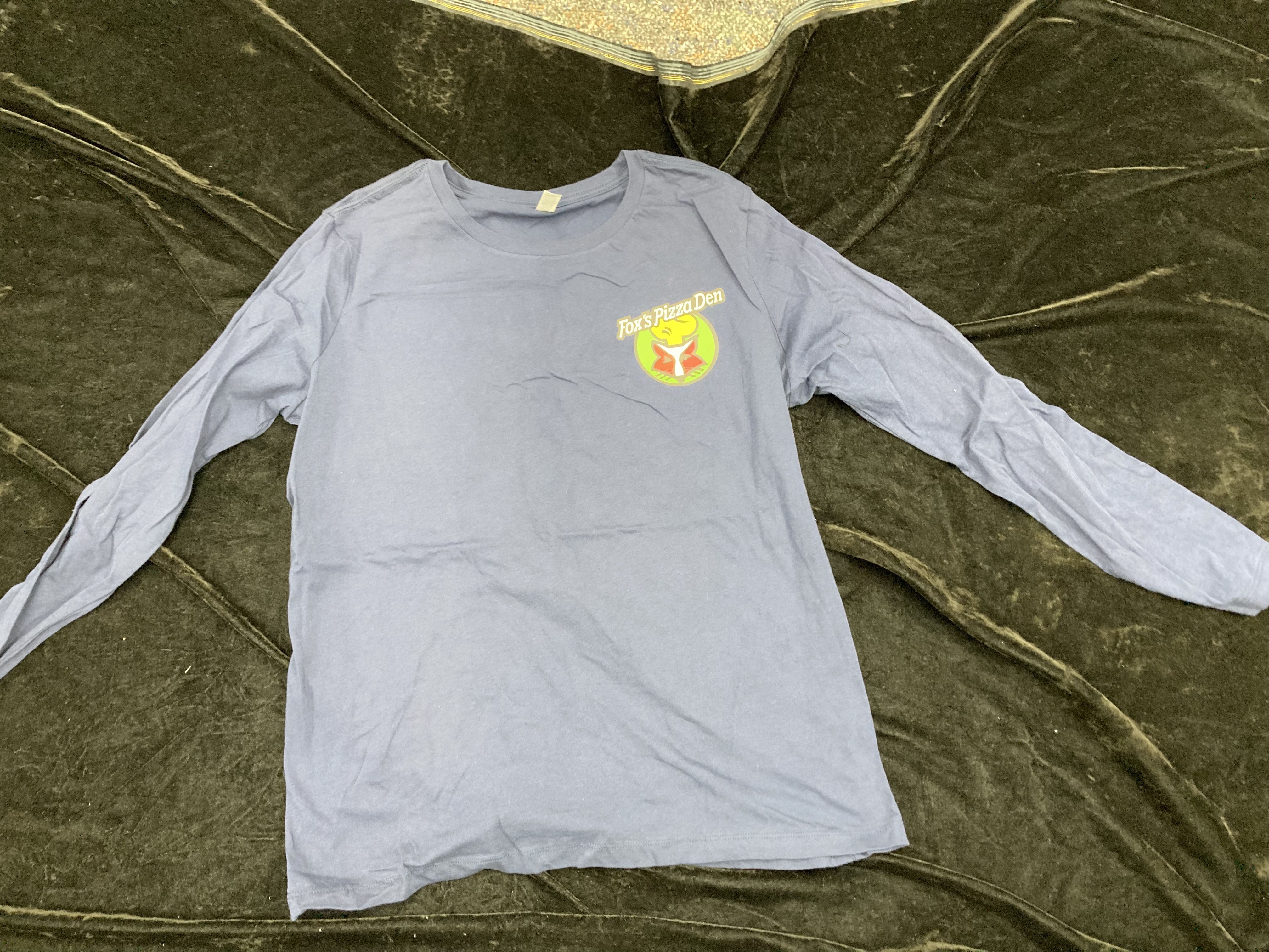 SALE Fox's Logo - XL Navy Long Sleeve