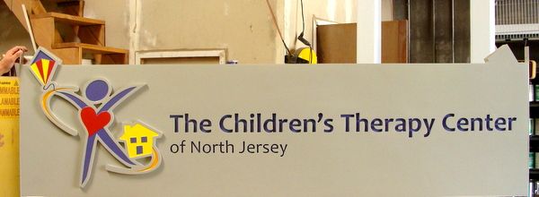 B11036 –Dimensional  and Engraved Large Sign for Children’s Therapy Center