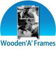 Wooden "A" Frames