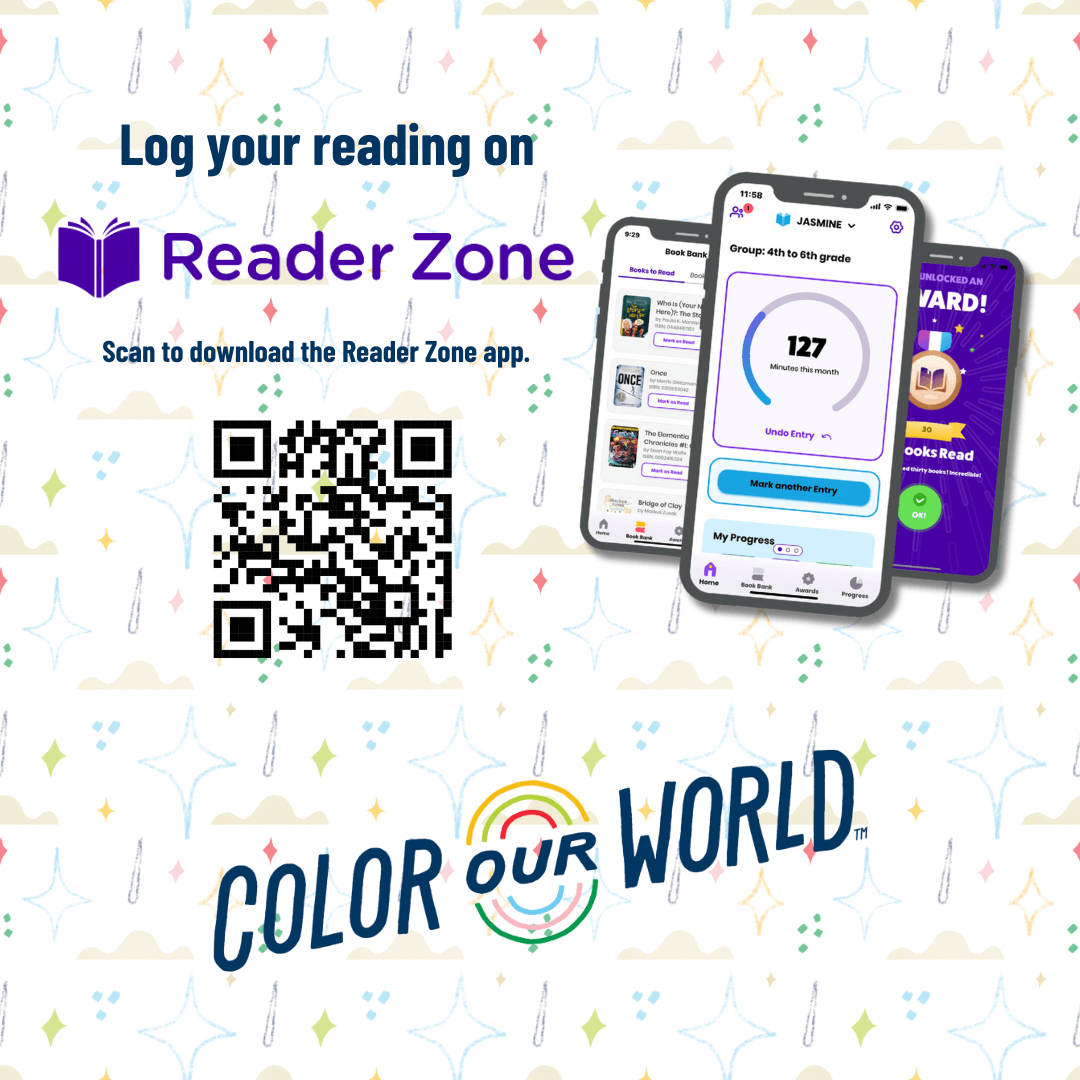 QR code to download the ReaderZone app to your smartphone or tablet