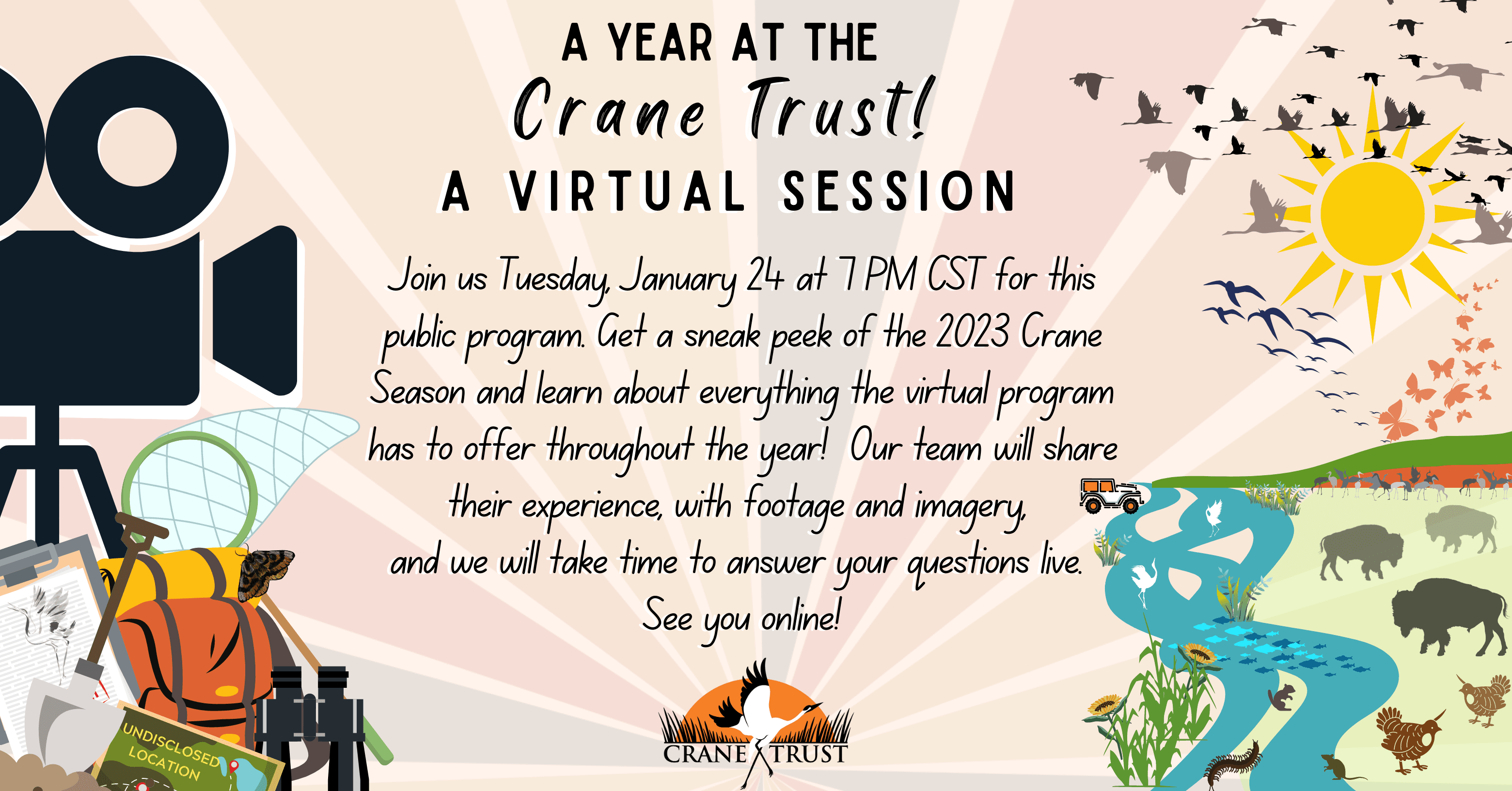 Learn about our virtual programs for the year ahead! 