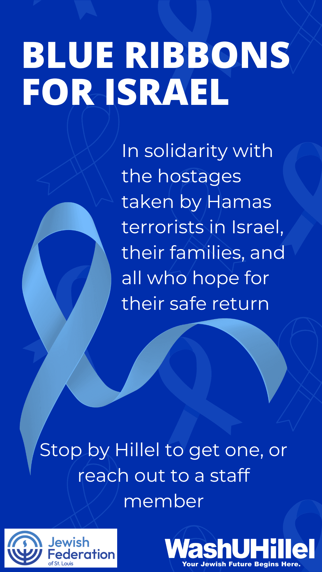 Blue Ribbons for Israel - Jewish Federation of St. Louis