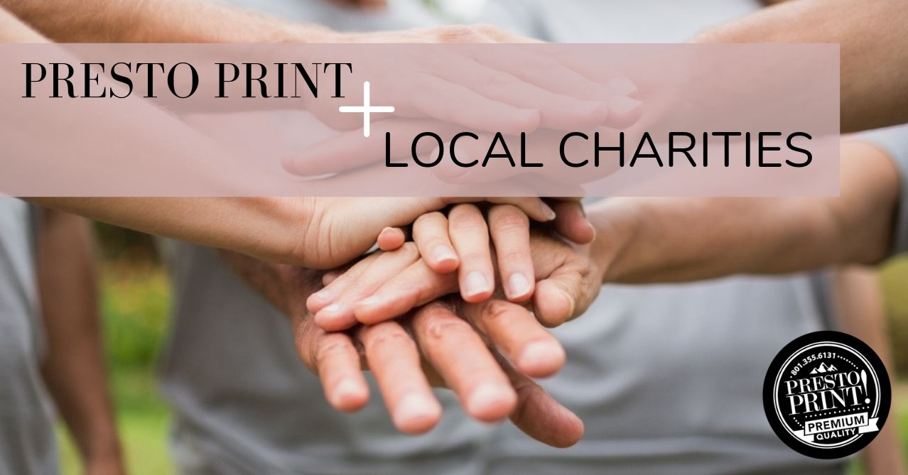 Presto Print + Local Charities