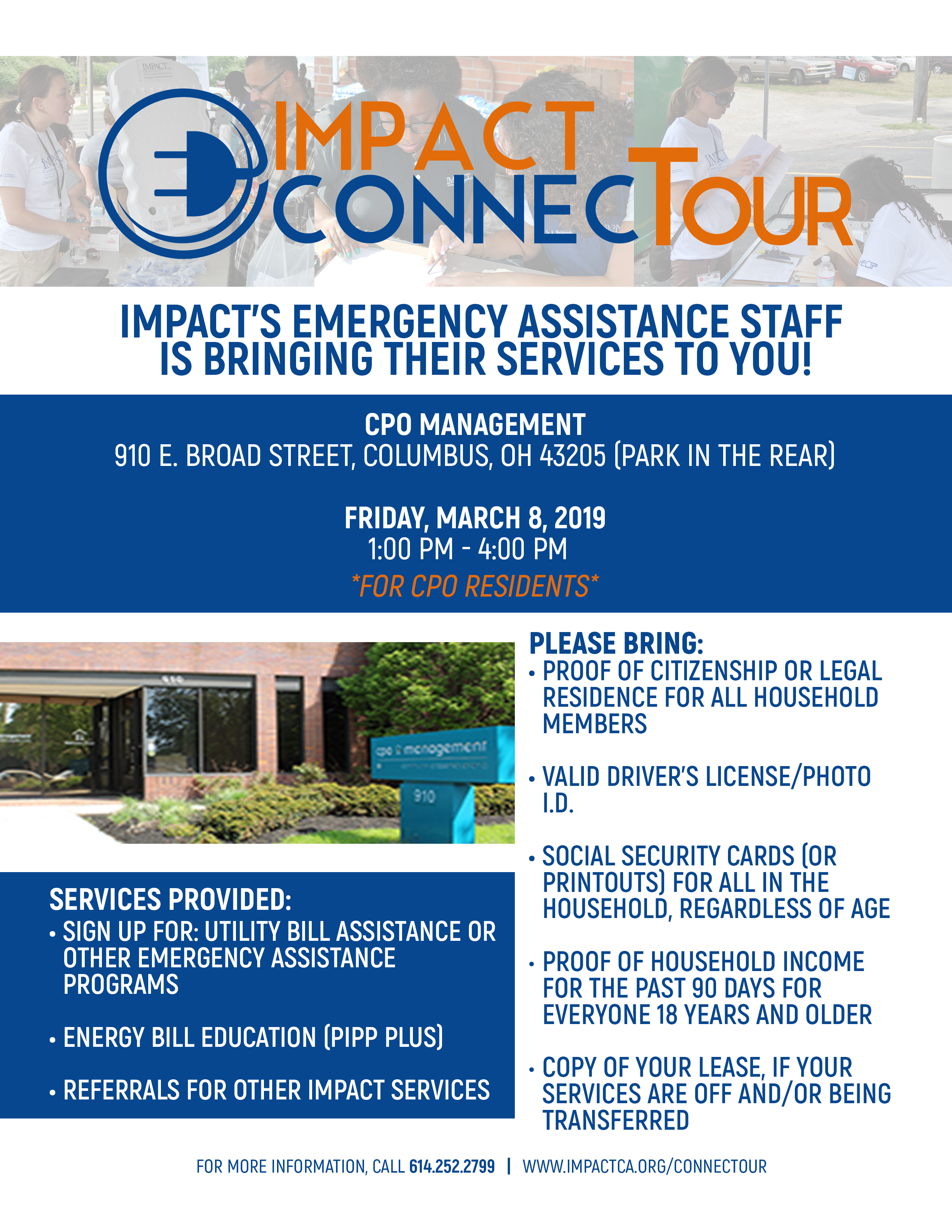IMPACT ConnecTour (For CPO Residents Only)
