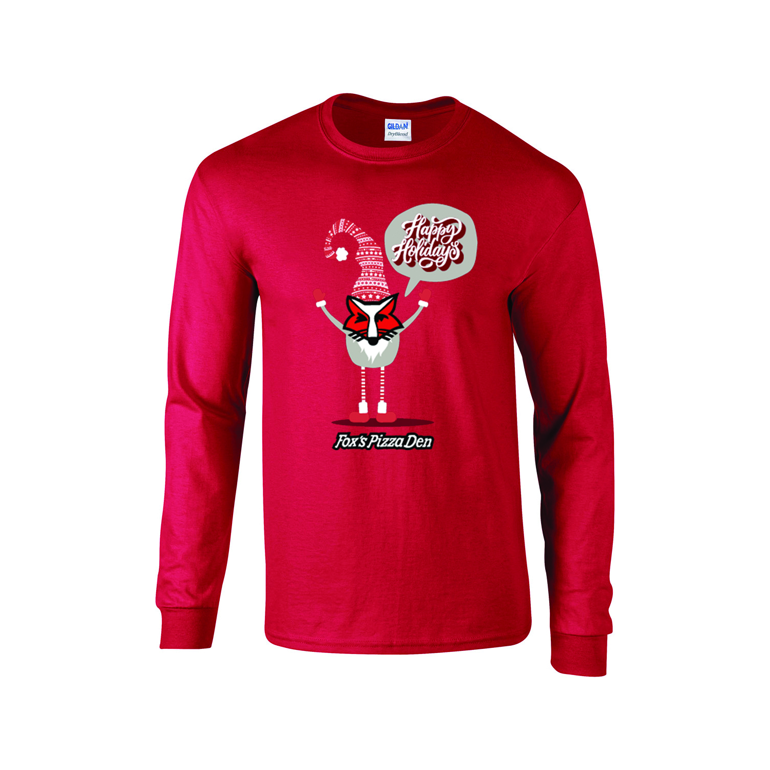 2024 Fox's Christmas LONG SLEEVE Gildan Adult T-Shirt