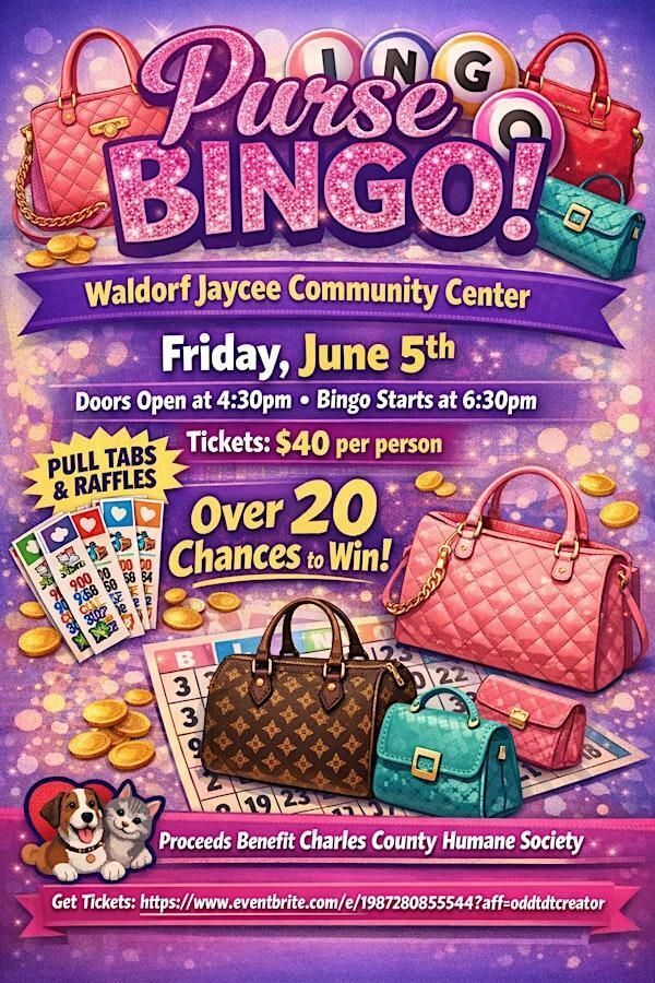 Jaycees Purse Bingo Fundraiser
